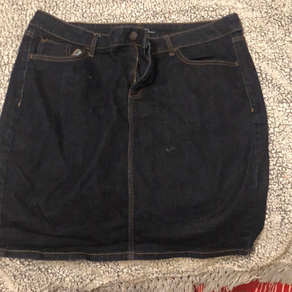 Midi denim old navy skirt